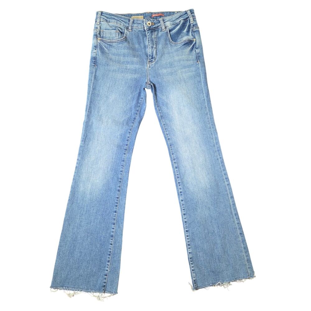 Anthropologie Pilcro and the Letterpress The Demilune Boot Jeans - 28